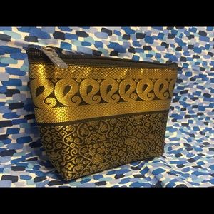 Ranes Gilded Tapestry Ornately Designed Makeup Bag